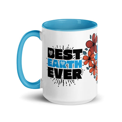 OMTHREAD Best Earth Ever - Mug with Color Inside