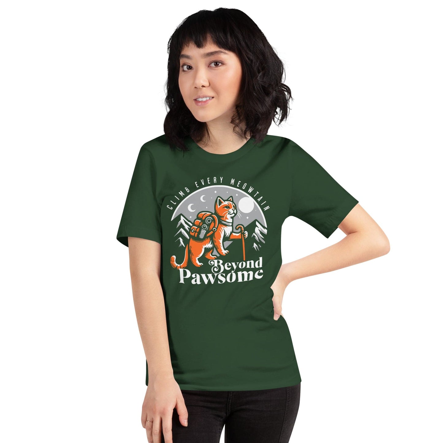 OMTHREAD Beyond Pawsome Kitty Tee