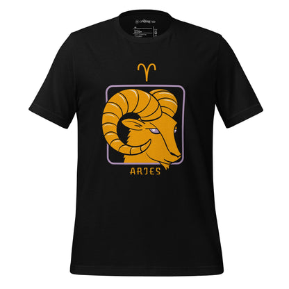 OMTHREAD Black / XS Aries Zodiac Tee