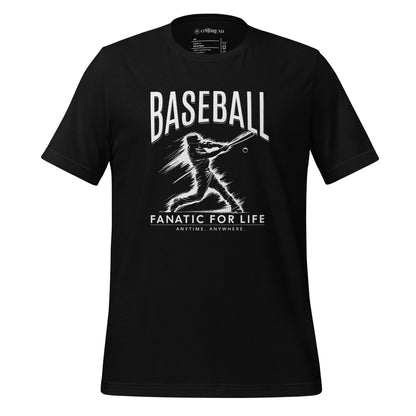 OMTHREAD Black / XS Baseball Fanatic for Life Nostalgic Tee