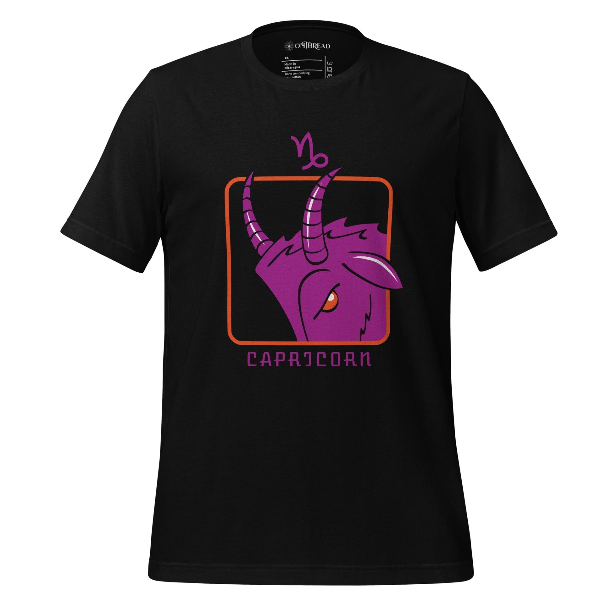 OMTHREAD Black / XS Capricorn Zodiac Tee