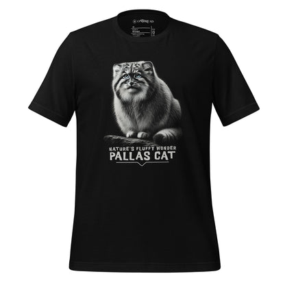 OMTHREAD Black / XS Pallas Cat Nature’s Fluffy Wonder | Otocolobus Manul Tee