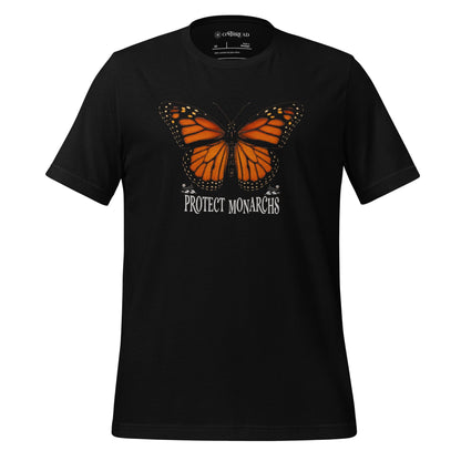OMTHREAD Black / XS Protect Monarchs Butterfly Shirt – Save the Monarch T-Shirt for Nature Lovers | OMThread