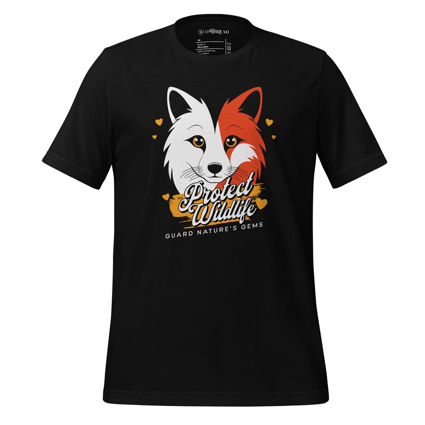 OMTHREAD Black / XS Protect Wildlife Environmental Tee