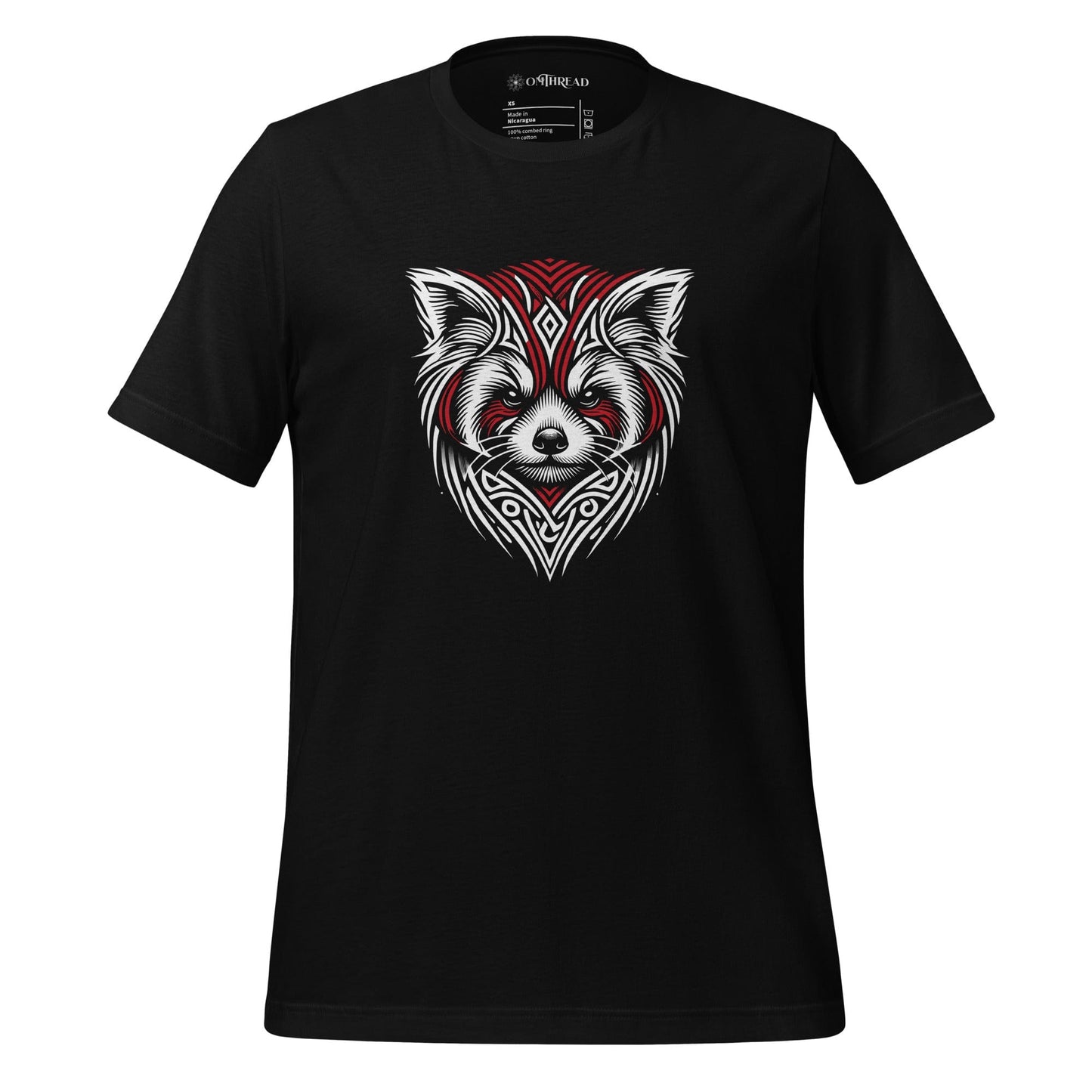 OMTHREAD Black / XS Red Panda: Our Endangered Treasure Tee