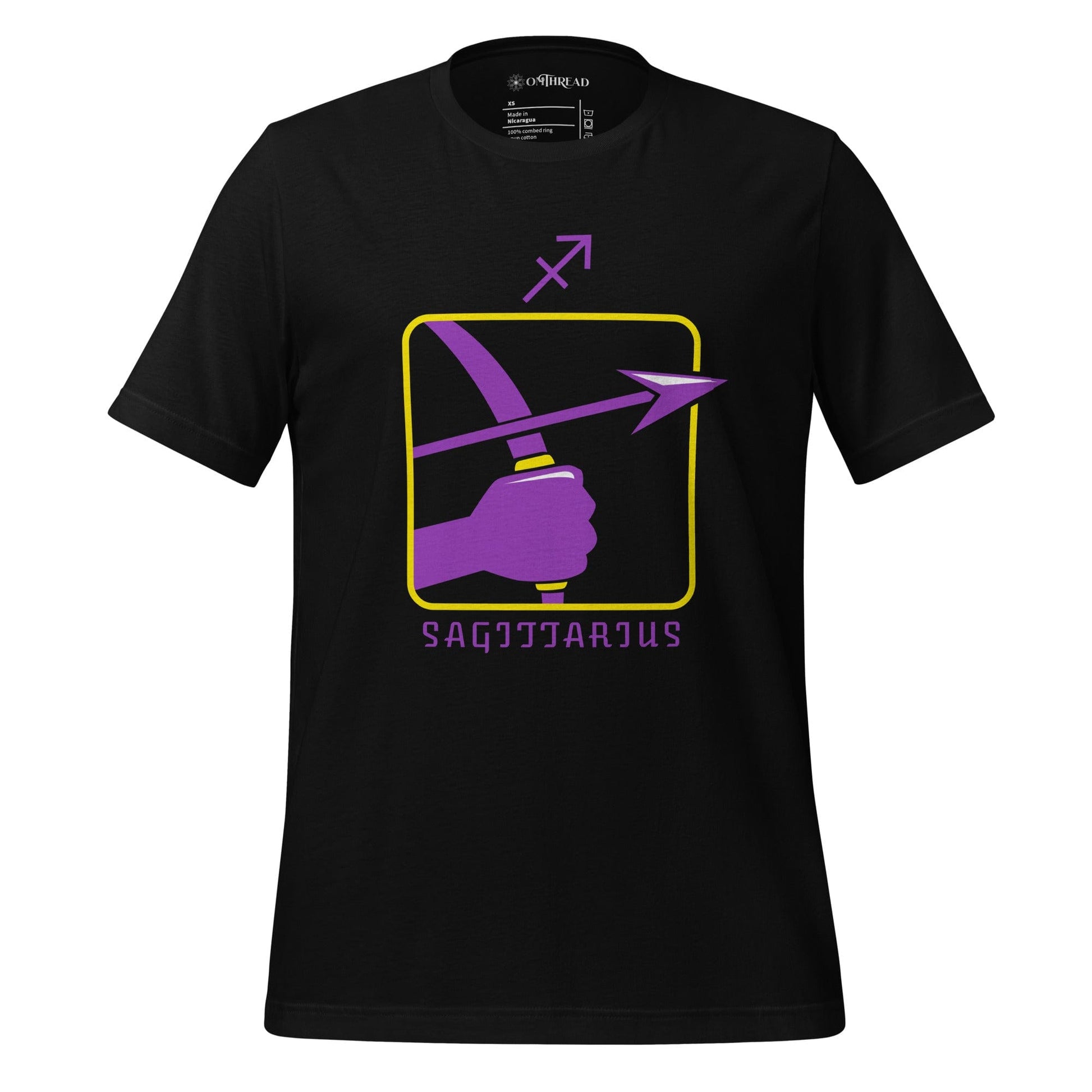 OMTHREAD Black / XS Sagittarius Zodiac Tee