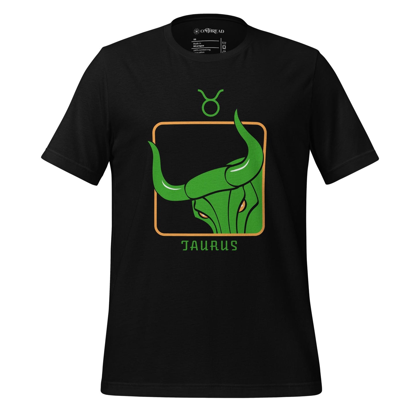 OMTHREAD Black / XS Taurus Zodiac Tee