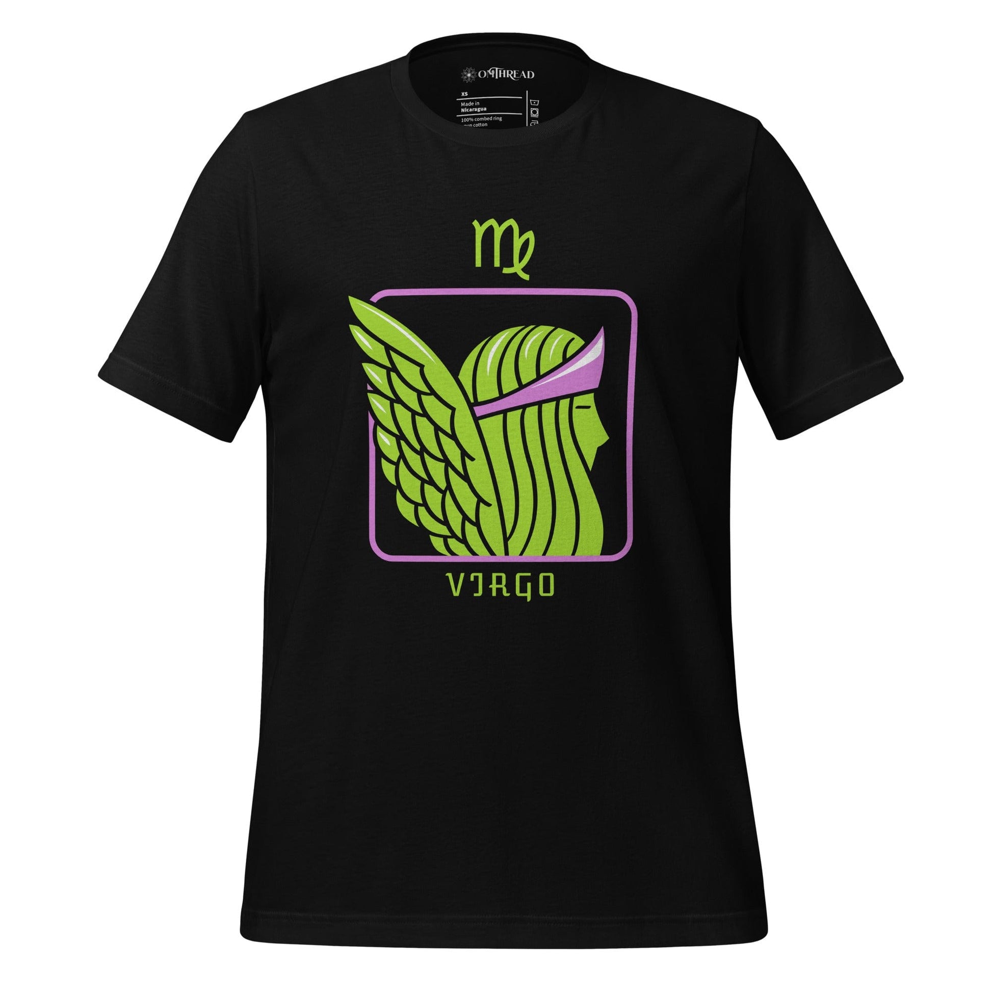 OMTHREAD Black / XS Virgo Zodiac Tee