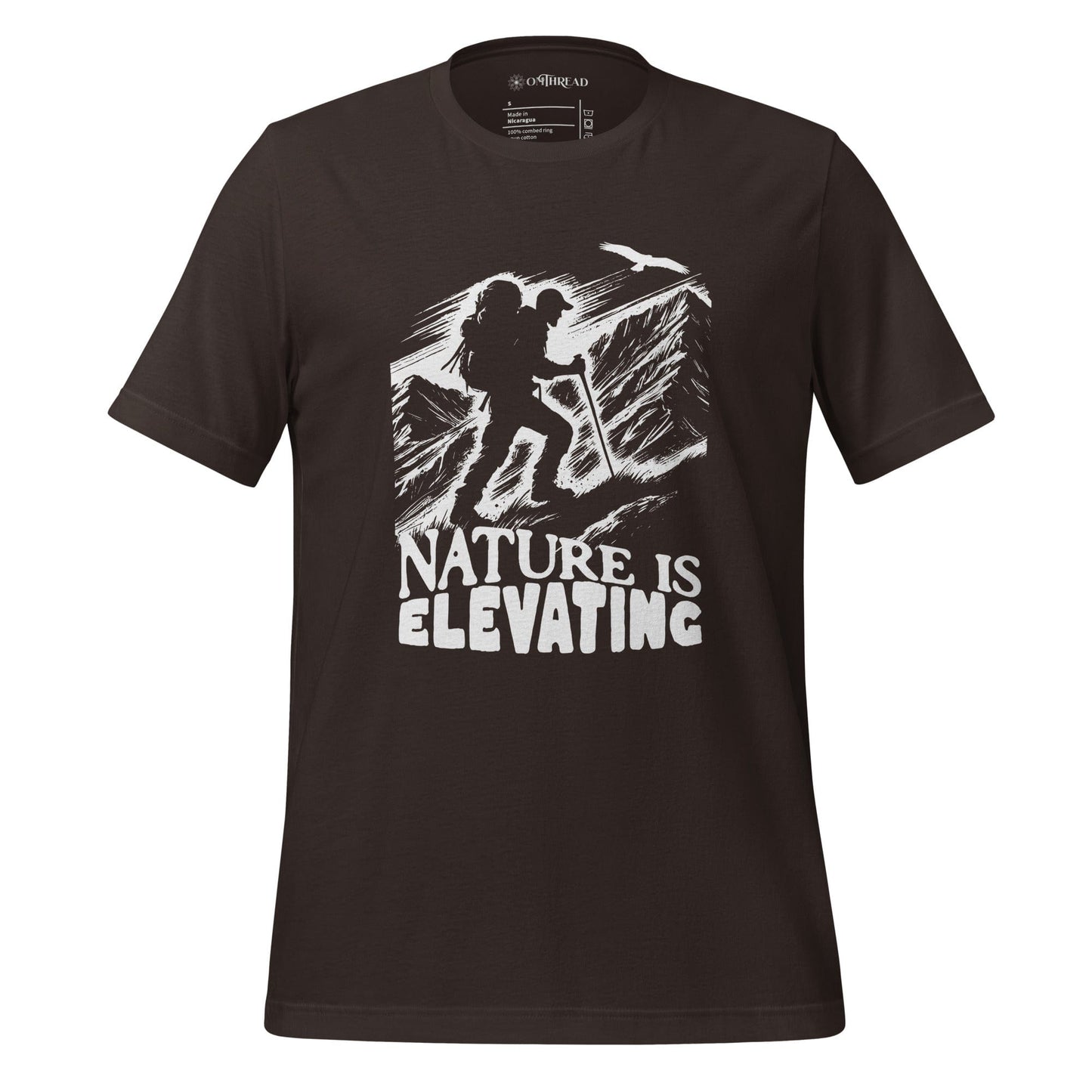 OMTHREAD Brown / S Nature is Elevating Adventure Tee