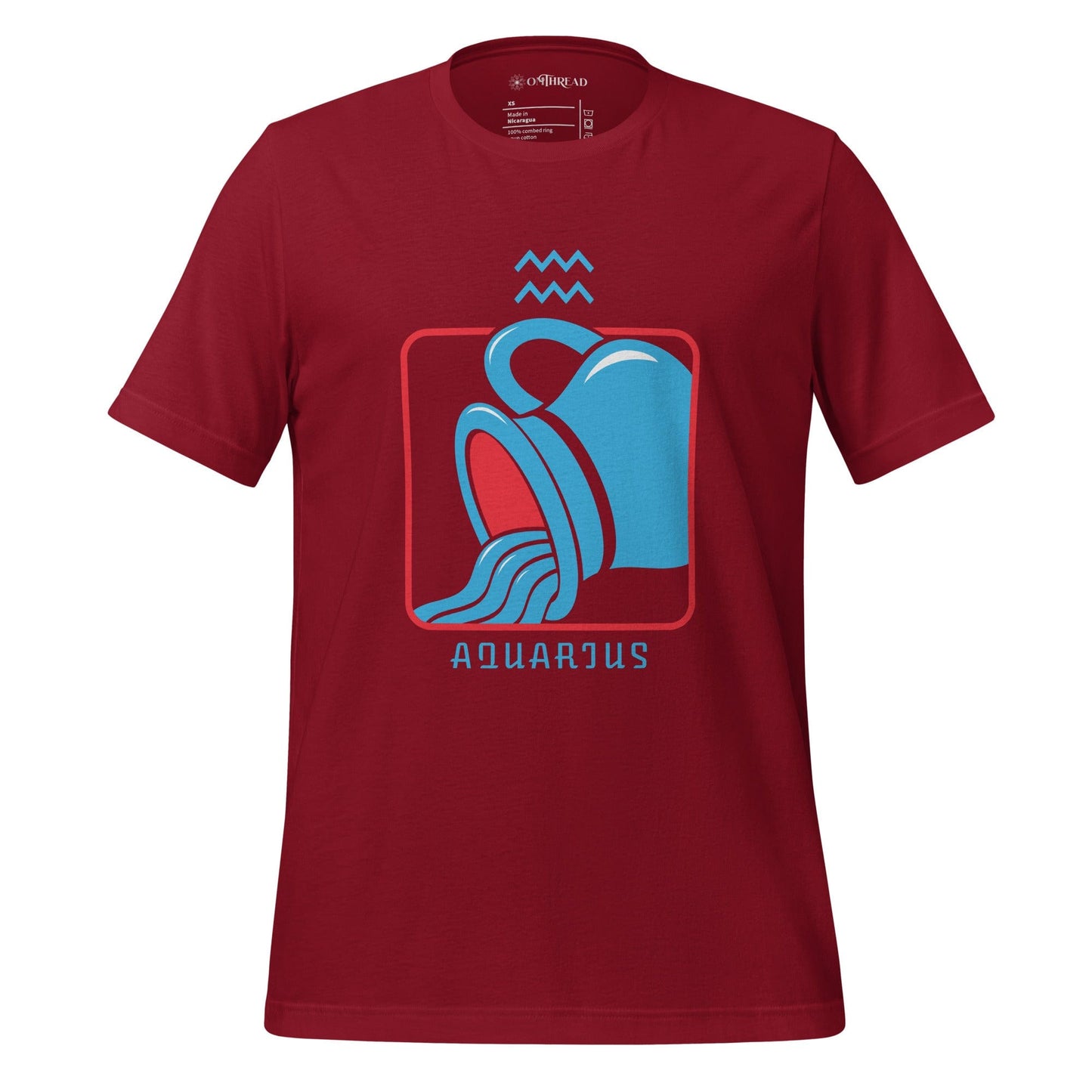 OMTHREAD Cardinal / XS Aquarius Zodiac Tee