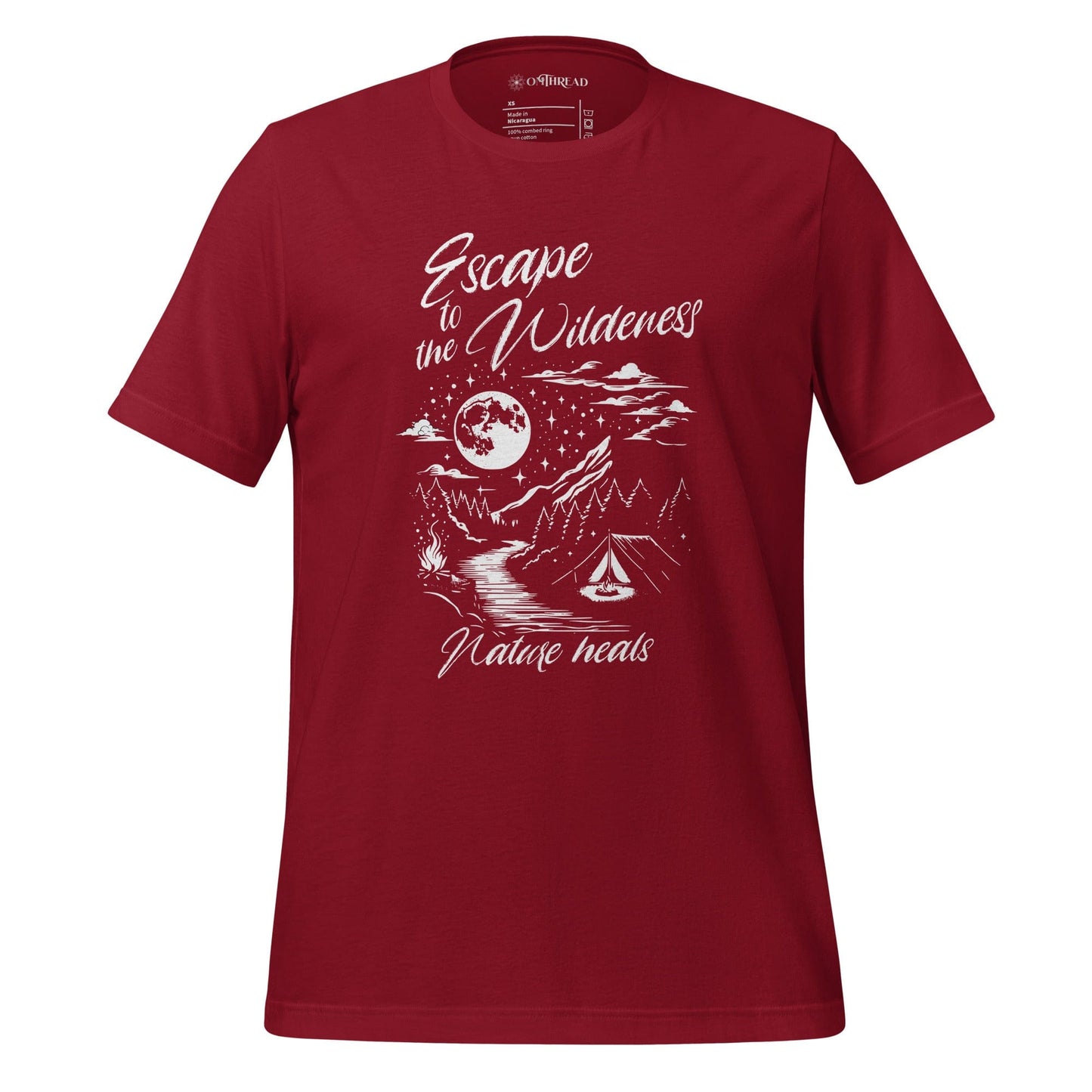 OMTHREAD Cardinal / XS Escape to the Wilderness Adventure Tee