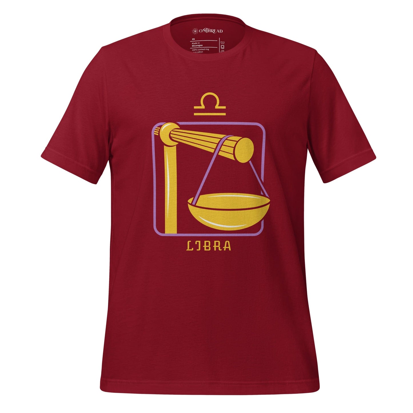 OMTHREAD Cardinal / XS Libra Zodiac Tee