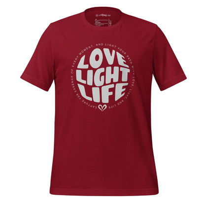 OMTHREAD Cardinal / XS LOVE, LIGHT, LIFE  Tee