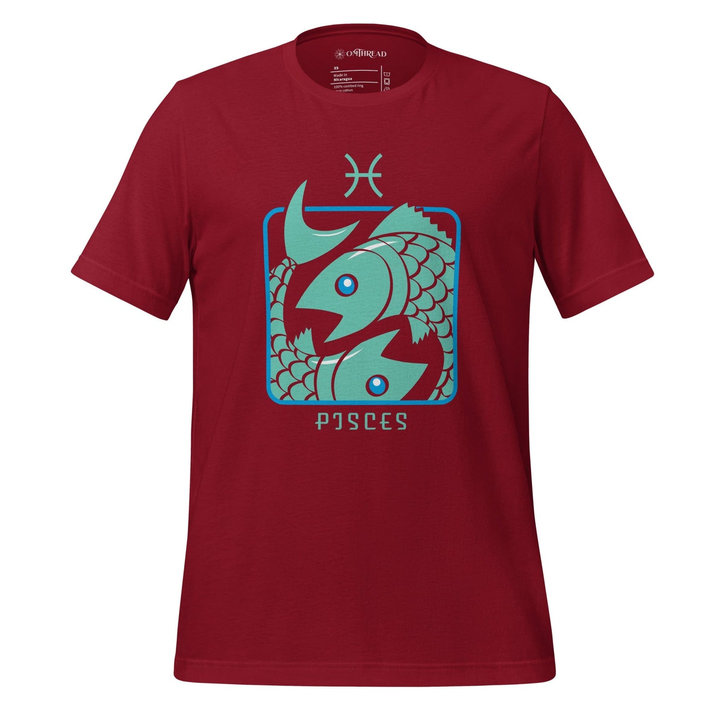 OMTHREAD Cardinal / XS Pisces Zodiac Tee