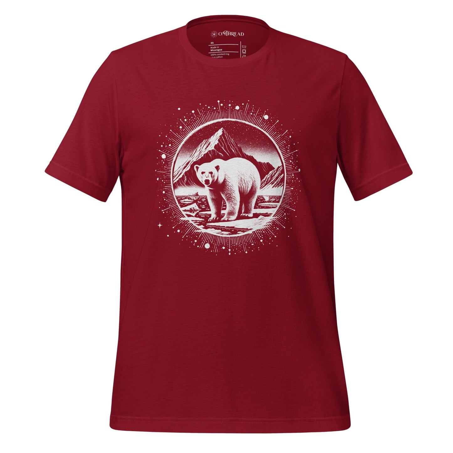 OMTHREAD Cardinal / XS Polar Bear Preservation: Climate Change Awareness Tee