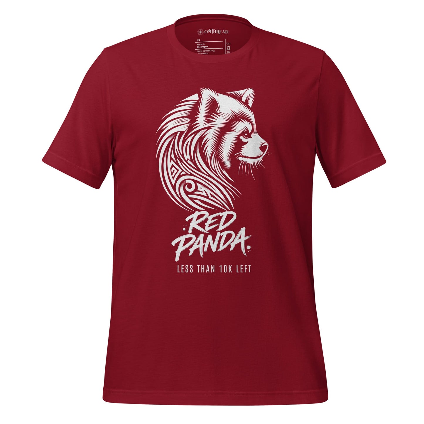 OMTHREAD Cardinal / XS Red Panda Conservation Tee