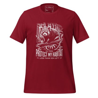 OMTHREAD Cardinal / XS Red Panda Endangered Species Tee