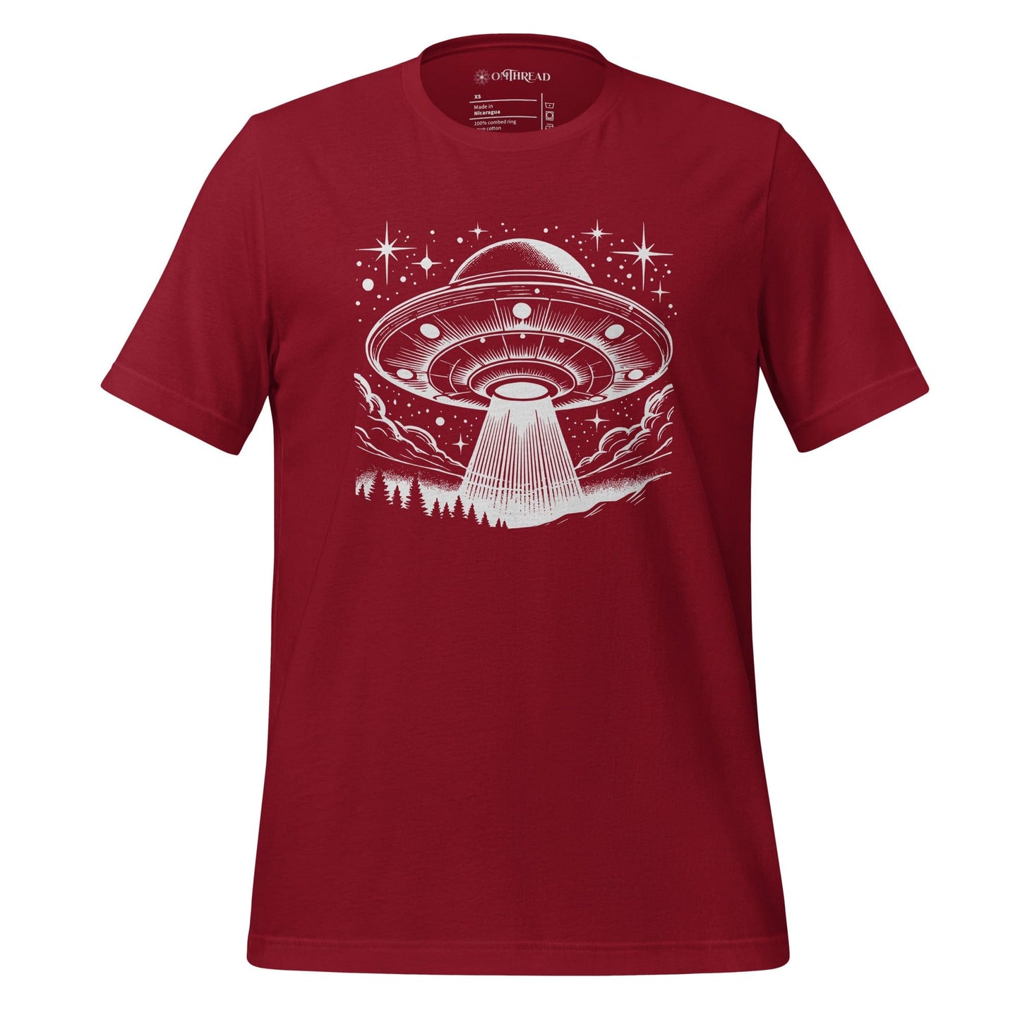 OMTHREAD Cardinal / XS UFO in the Night Sky Tee