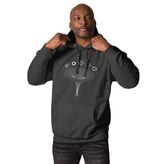 OMTHREAD Charcoal Heather / S QMM Cotton Heritage Unisex Hoodie