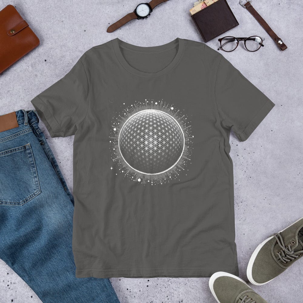 OMTHREAD Cosmic Geometry: The Universe's Blueprint Tee