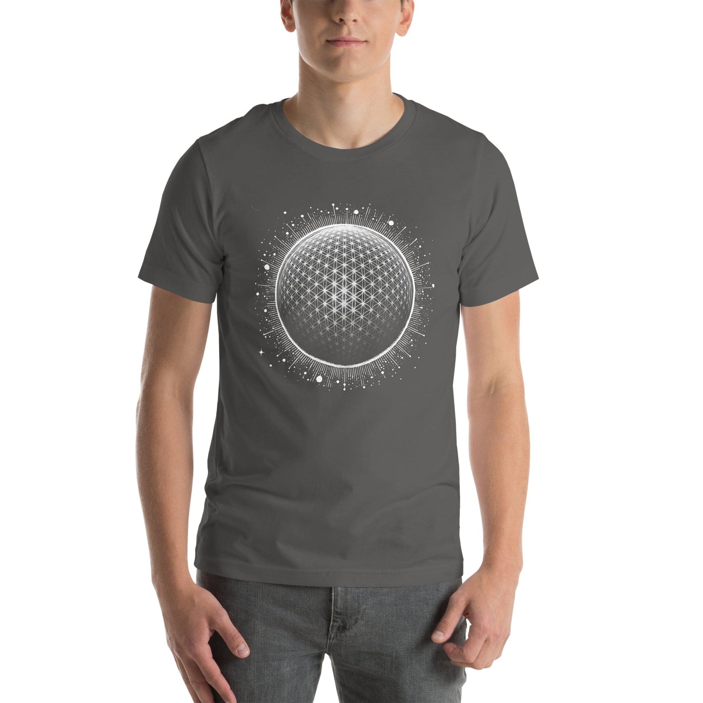 OMTHREAD Cosmic Geometry: The Universe's Blueprint Tee