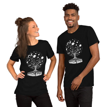 OMTHREAD Cosmic Roots Yoga Tee