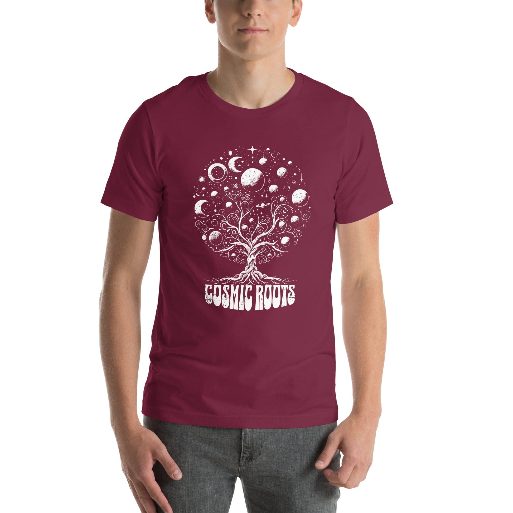 OMTHREAD Cosmic Roots Yoga Tee