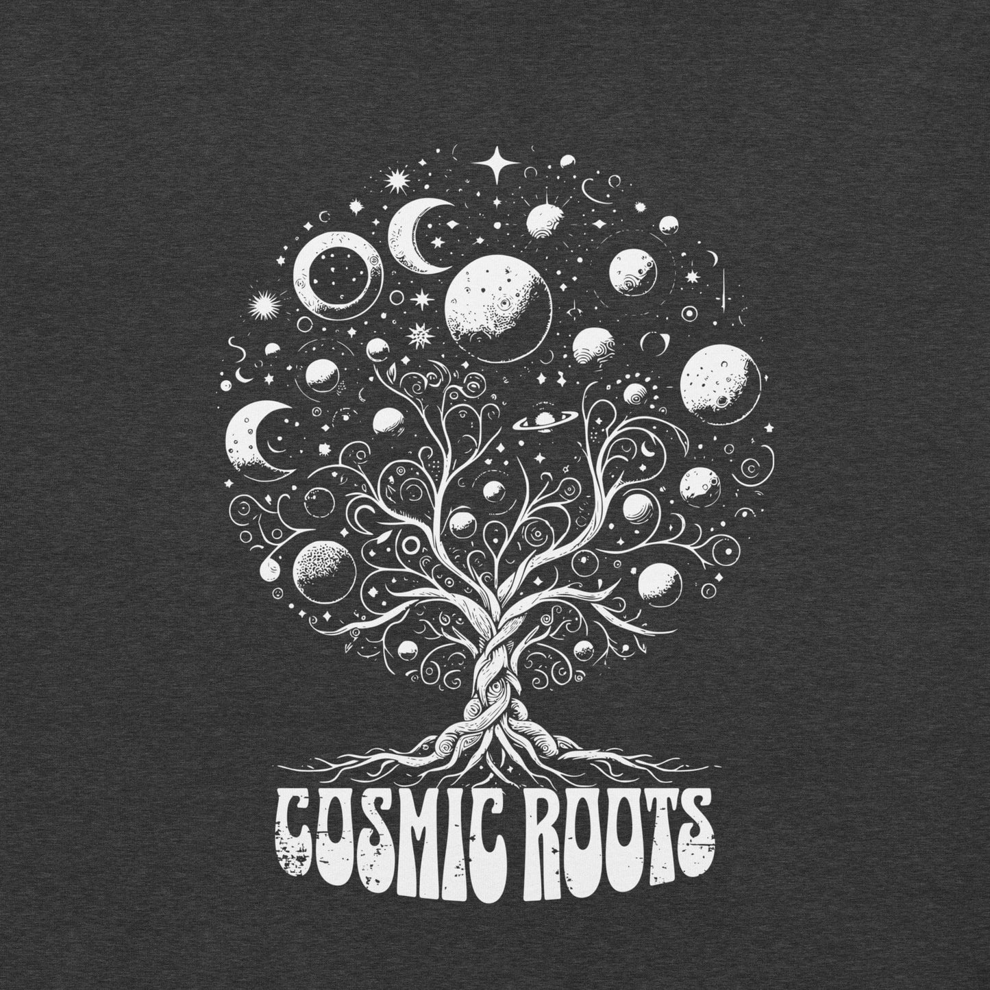 OMTHREAD Cosmic Roots Yoga Tee