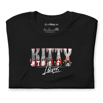 OMTHREAD Cute Cat Lover Shirt Kitty Lover Cat Graphic Tee