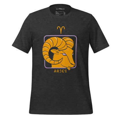 OMTHREAD Dark Grey Heather / XS Aries Zodiac Tee