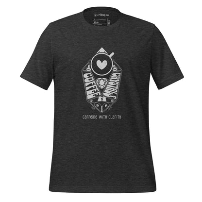 OMTHREAD Dark Grey Heather / XS Coffee and Crystals Tee