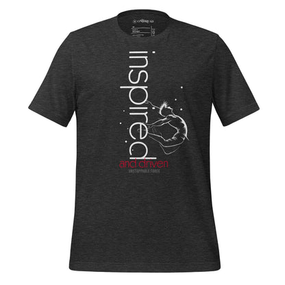 OMTHREAD Dark Grey Heather / XS Inspired and Driven Motivational Tee