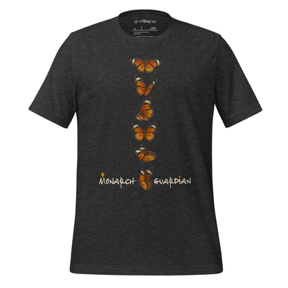 OMTHREAD Dark Grey Heather / XS Monarch Guardian Butterfly Shirt Celestial Conservation Tee