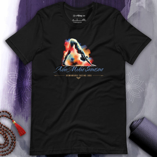 OMTHREAD Downward Dog - Adho Mukha Svanasana Yoga Tee