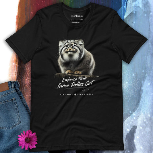 OMTHREAD Embrace Your Inner Pallas Cat | Otocolobus Manul Tee