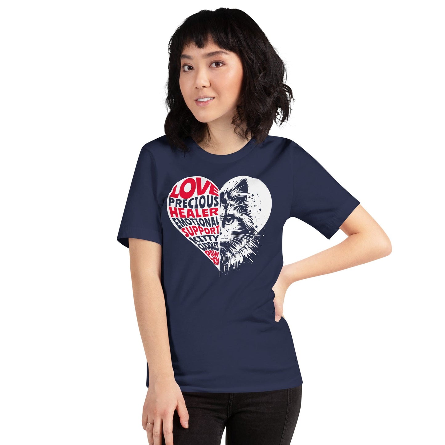 OMTHREAD Emotional Support Kitty Tee