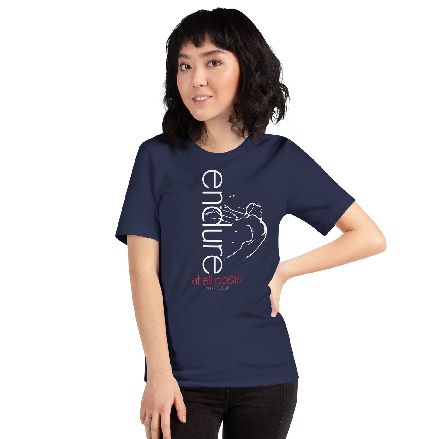 OMTHREAD Endure at All Costs Motivational Tee