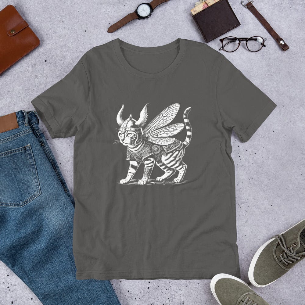 OMTHREAD Fearless Warrior Kitty Tee