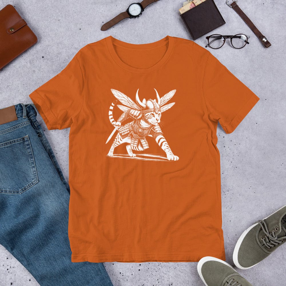 OMTHREAD Fearless Warrior Stance Kitty Tee