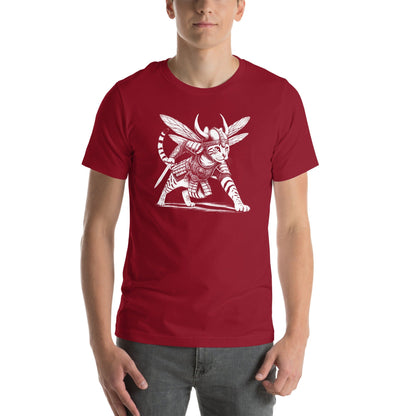 OMTHREAD Fearless Warrior Stance Kitty Tee