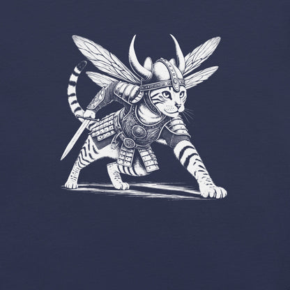 OMTHREAD Fearless Warrior Stance Kitty Tee