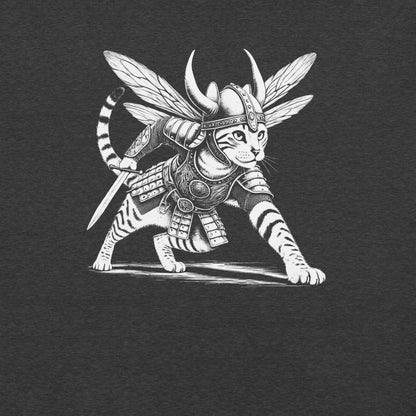 OMTHREAD Fearless Warrior Stance Kitty Tee