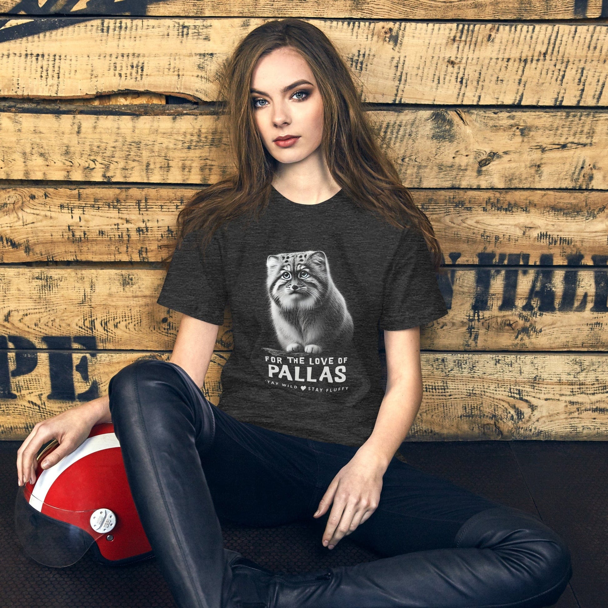 OMTHREAD For the Love of Pallas - Stay Wild, Stay Fluffy Tee