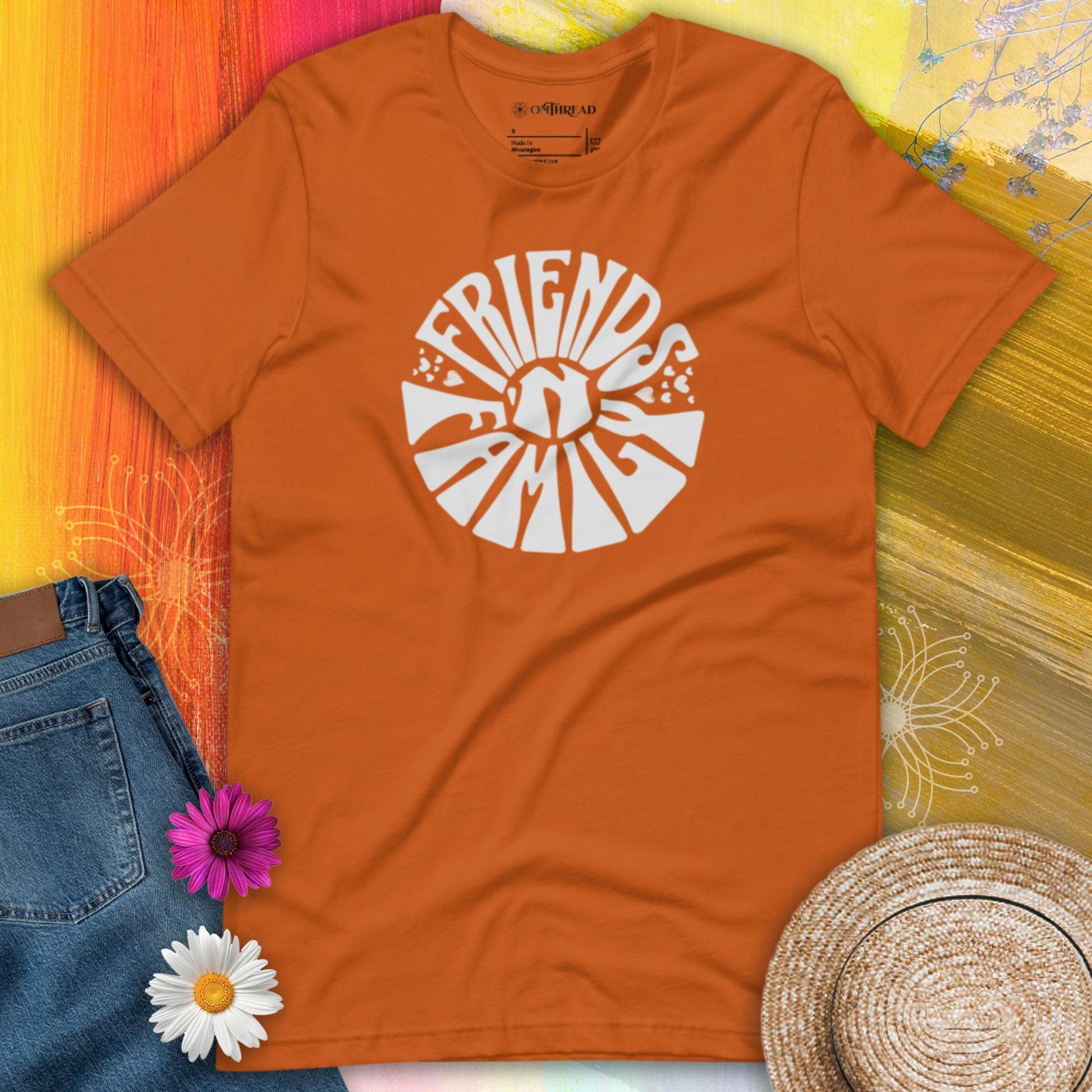 OMTHREAD Friends 'N Family - The Heart of Life Tee