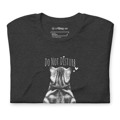 OMTHREAD Funny Cat Loaf T-Shirt Do Not Disturb Loaf in Progress