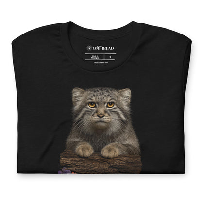 OMTHREAD Funny Manuls Hate Mondays Pallas Cat T-Shirt