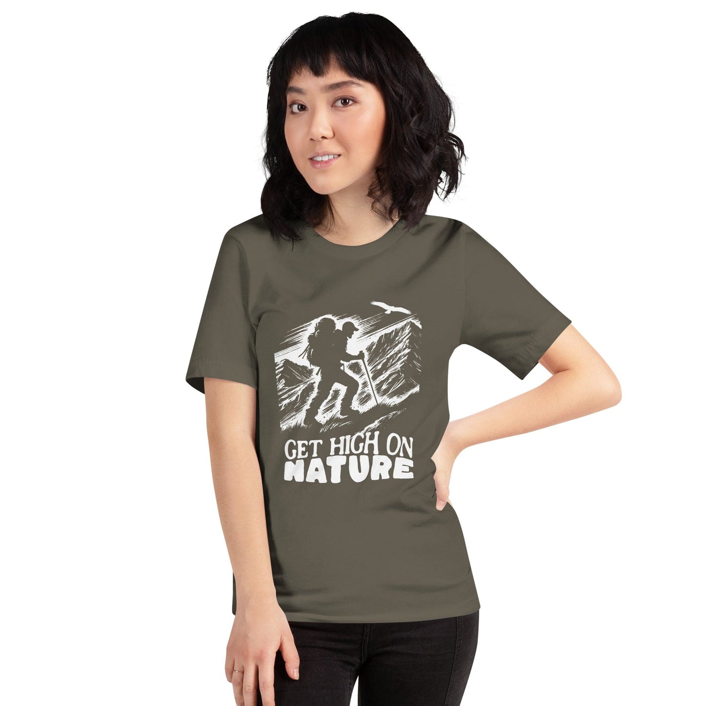 OMTHREAD Get High on Nature Adventure Tee