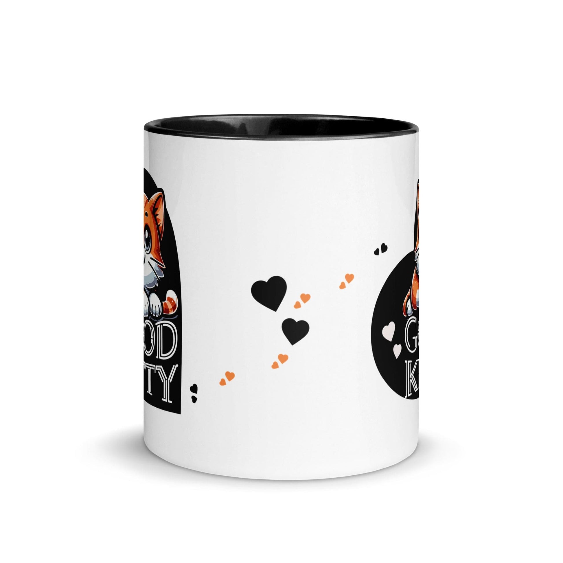 OMTHREAD Good Kitty Celebrating the Charm of Orange Tabbies - Mug with Color Inside