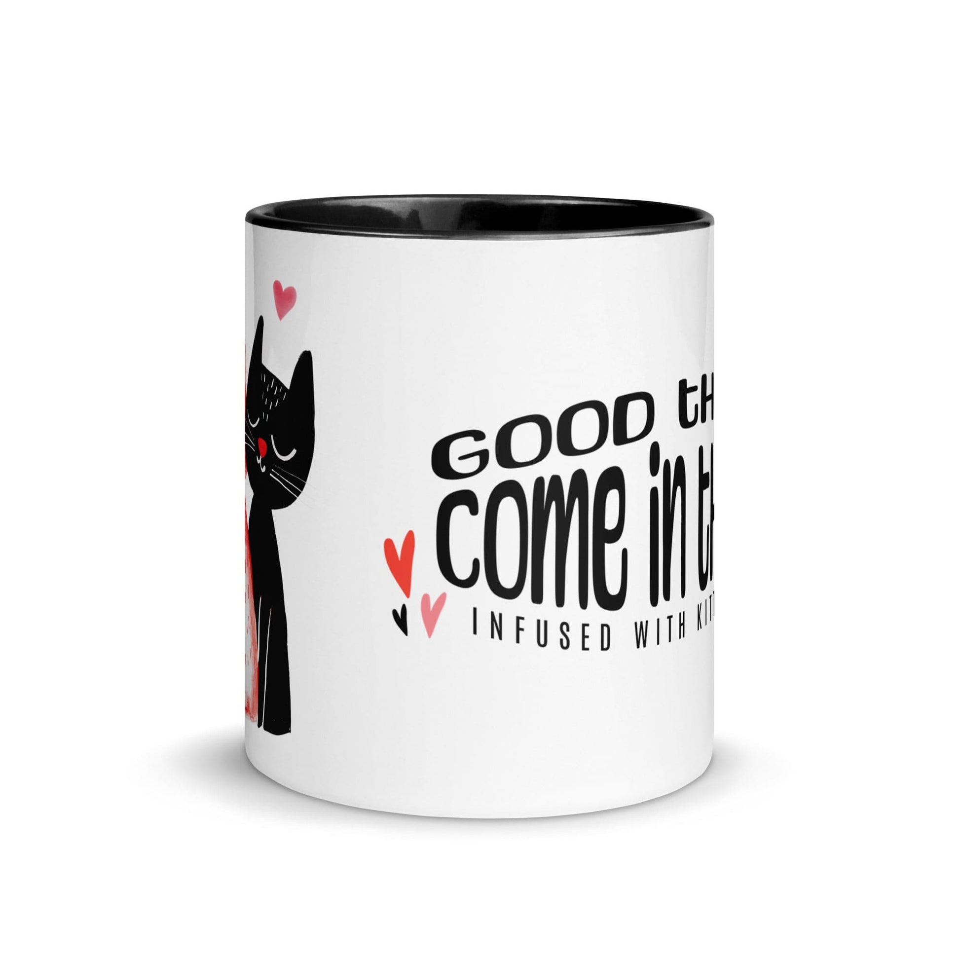 OMTHREAD Good Things Come in 3s. Good Luck. - Mug with Color Inside