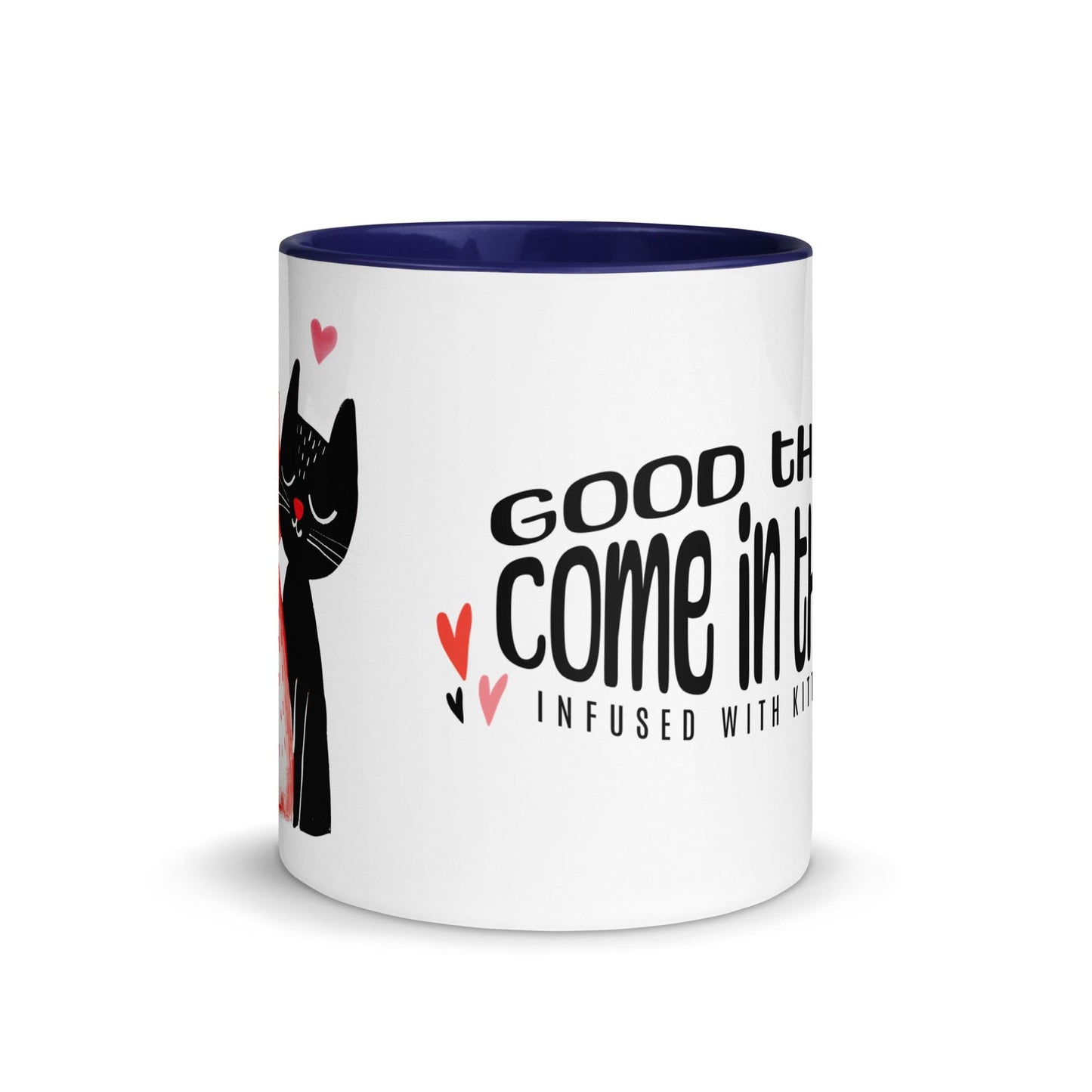 OMTHREAD Good Things Come in 3s. Good Luck. - Mug with Color Inside